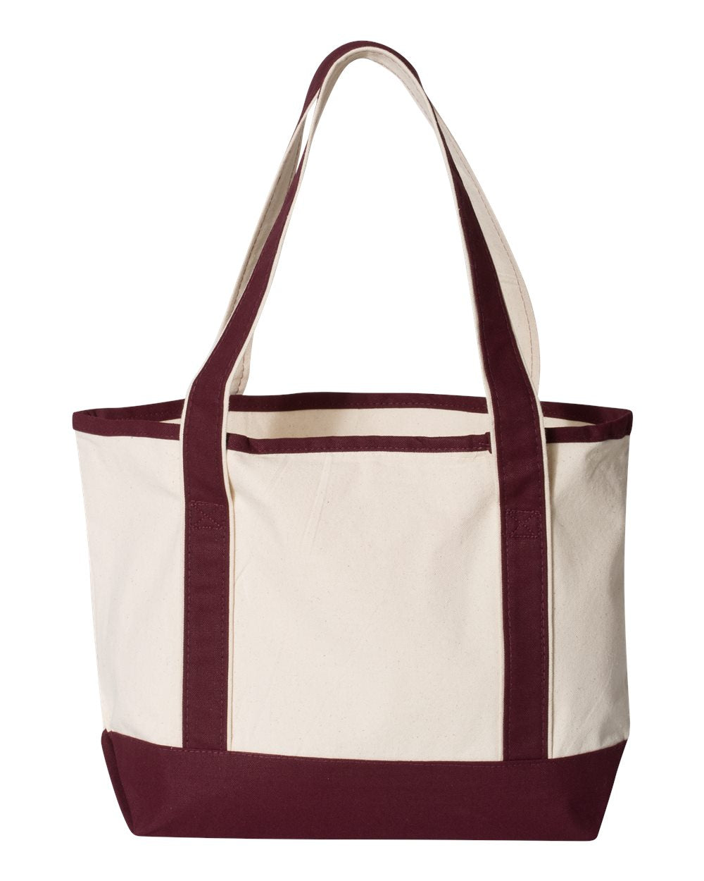 Personalized Embroidered Zippered Tote Bag