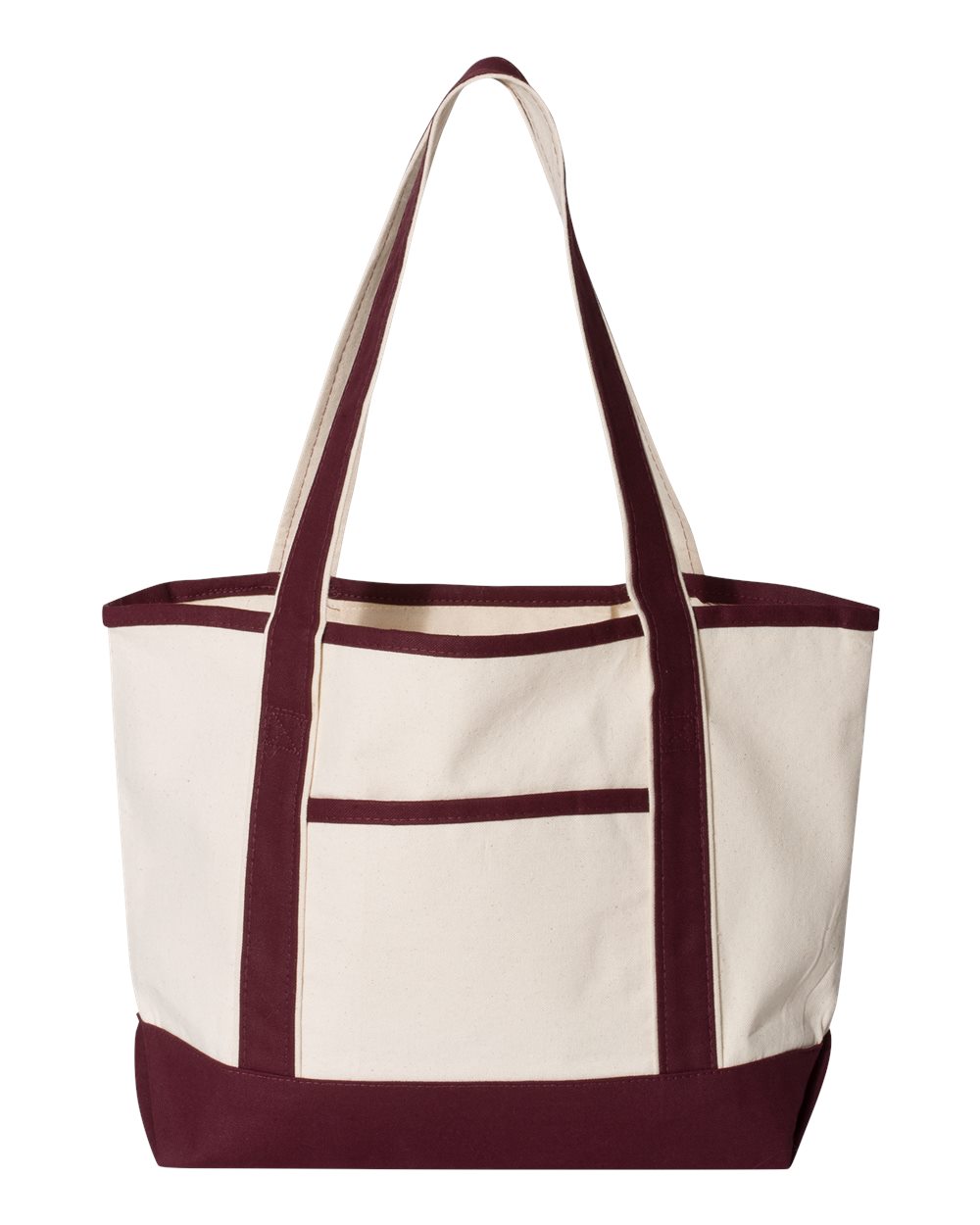 Personalized Embroidered Zippered Tote Bag